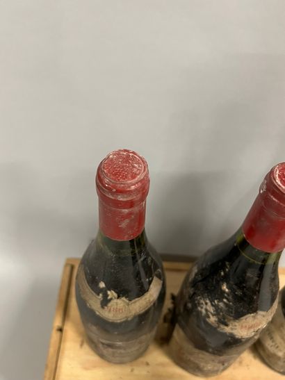 4 bouteilles GEVREY-CHAMBERTIN 