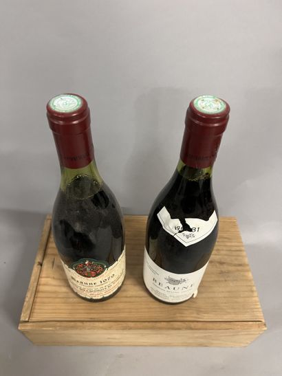 2 bottles BEAUNE M. Gaunoux 1979 (TLB) &...
