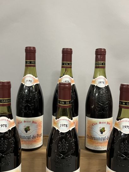 6 bottles CHATEAUNEUF-DU-PAPE 