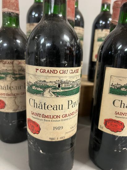 12 bottles Château PAVIE, 1° Grand Cru St-Emilion...