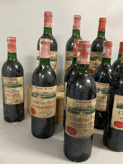 12 bottles Château PAVIE, 1° Grand Cru St-Emilion...