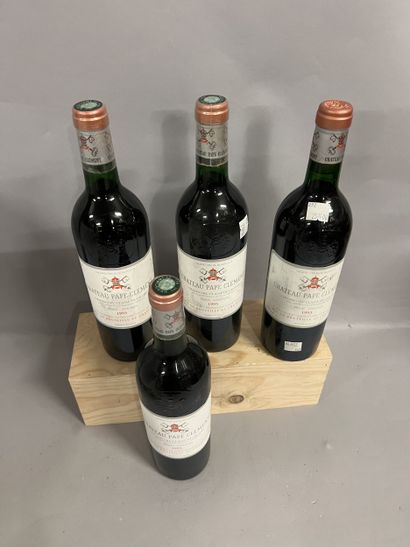 4 bottles Château PAPE CLEMENT, Pessac-Léognan...