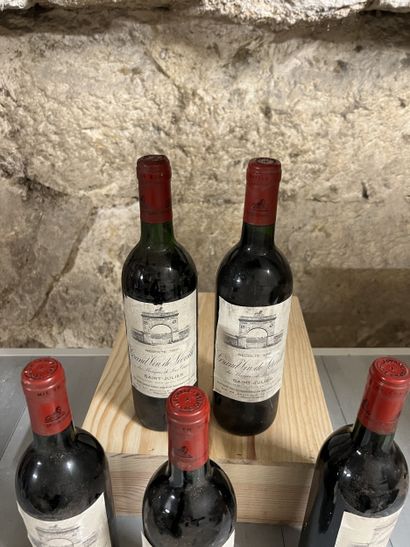 5 bottles Château LEOVILLE-LAS-CASES, 2°...