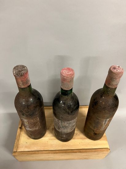 3 bottles Château LAFITE-ROTHSCHILD, 1° cruPauillac...