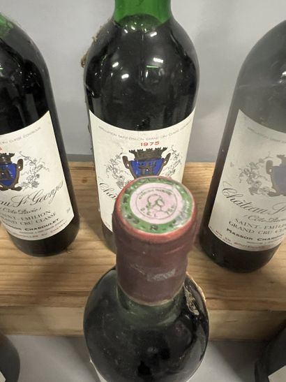 6 bottles Château ST GEORGES-COTE-PAVIE,...