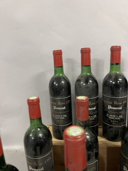 12 bottles Château REVE D'OR, Pomerol 1975...