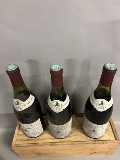 3 bottles ALOXE-CORTON, 