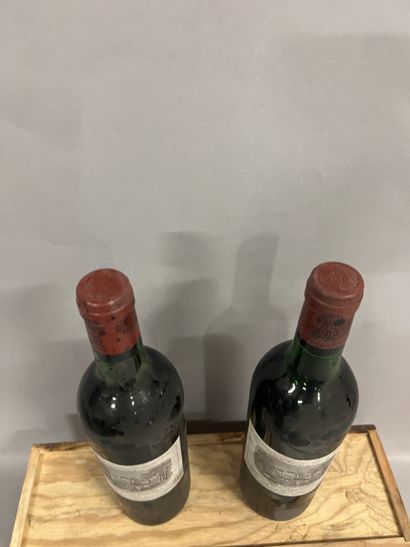 2 bottles Château LAFITE-ROTHSCHILD, 1° cru...