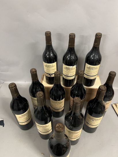 12 bottles Château MONTBOUSQUET, Grand cru...