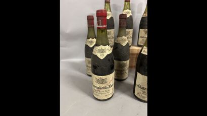 10 bottles CHATEAUNEUF-DU-PAPE 