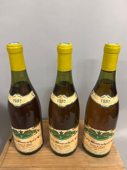3 bottles PULIGNY-MONTRACHET 