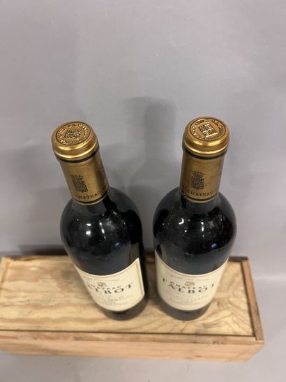 2 bottles Château TALBOT, 4° cru Saint-Julien...