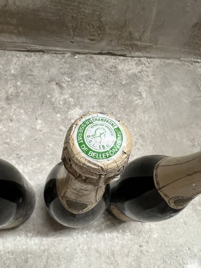 3 bottles CHAMPAGNE 