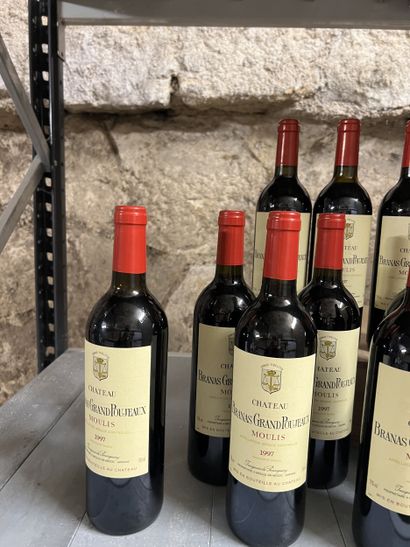 12 bottles Château BRANAS-GRAND-POUJEAUX,...