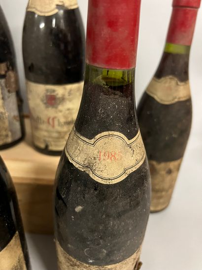 9 bouteilles GRIOTTE-CHAMBERTIN, Domaine...