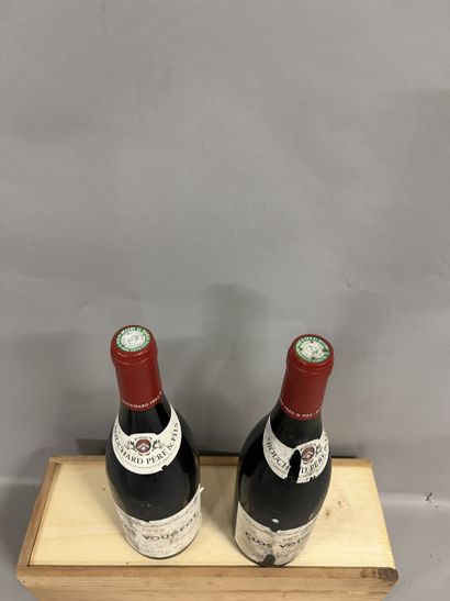2 bouteilles CLOS VOUGEOT, Bouchard P&F 1999...