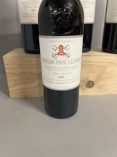 4 bottles Château PAPE CLEMENT, Pessac-Léognan...
