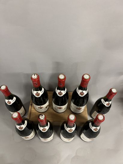 9 bottles CHATEAUNEUF-DU-PAPE 