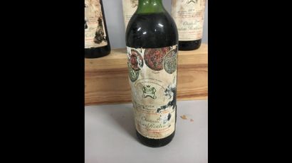 4 bottles Château MOUTON-ROTHSCHILD, 1° cru...