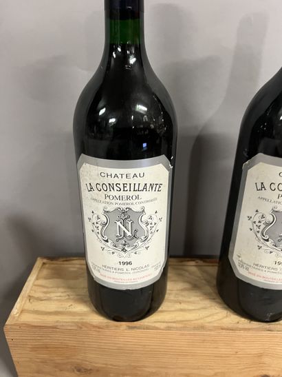 2 magnums Château LA CONSEILLANTE, Pomerol...