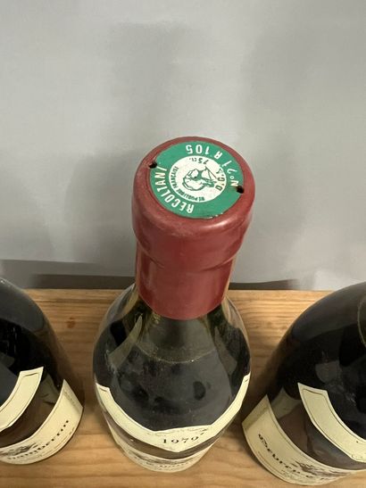 3 bottles GEVREY-CHAMBERTIN Lippe-Régnier...