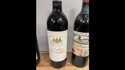 3 bottles SAINT-EMILION DIVERS (1 Ch. Pavie...