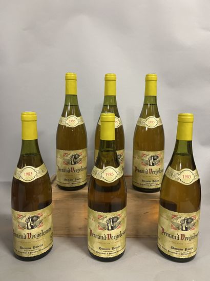 6 bottles PERNAND-VERGELESSES Pavelot 1985...