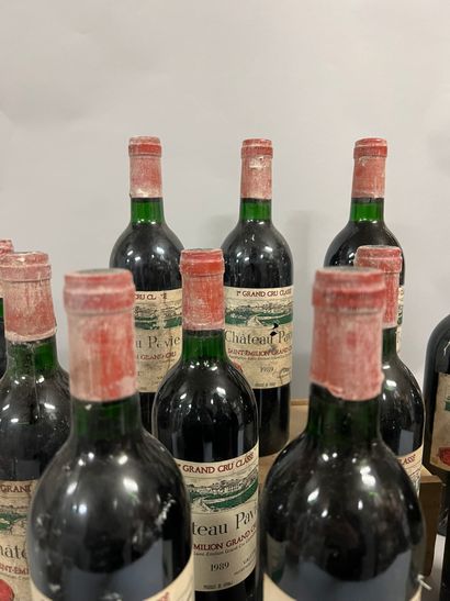 12 bottles Château PAVIE, 1° Grand Cru St-Emilion...