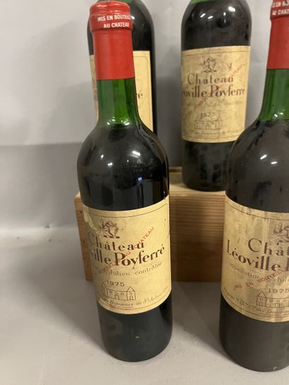 6 bottles Château LEOVILLE POYFERRE, 2° cru...
