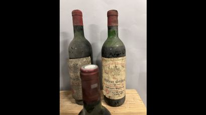 5 bottles POMEROL & SAINT-EMILION DIVERS...