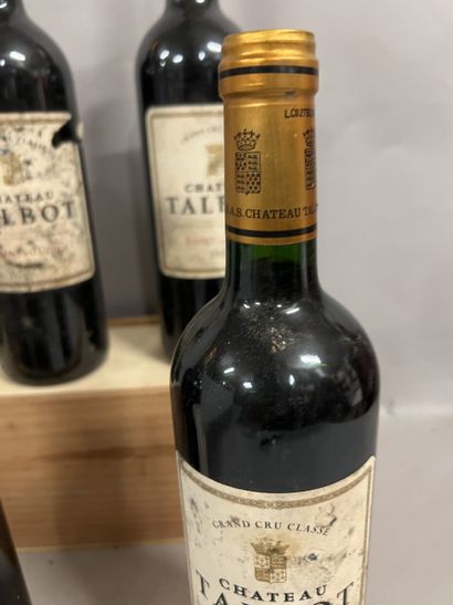 6 bottles Château TALBOT, 4° cru Saint-Julien...