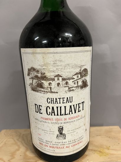 1 double-magnum Château DE CAILLAVET Premiers...