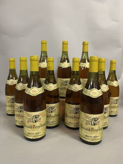 11 bottles PERNAND-VERGELESSES Pavelot 1983...
