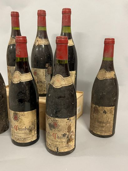 9 bouteilles GRIOTTE-CHAMBERTIN, Domaine...