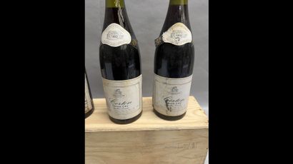 3 bouteilles CORTON Patriarche 1993 (et,...