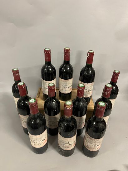 12 bottles Château LYNCH-BAGES, 5° cru Pauillac...
