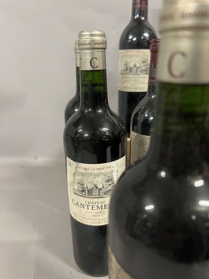 12 bottles Château CANTEMERLE, 5° cru Haut-Médoc...