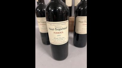 9 bottles Château HAUT TROPCHAUD, Pomerol...