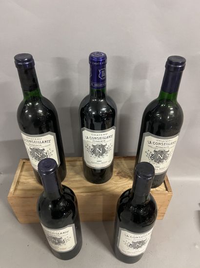 5 bottles Château LA CONSEILLANTE, Pomerol...