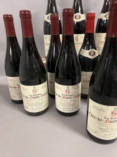 12 bottles BOURGOGNE DIVERS, Grivelet P&F...