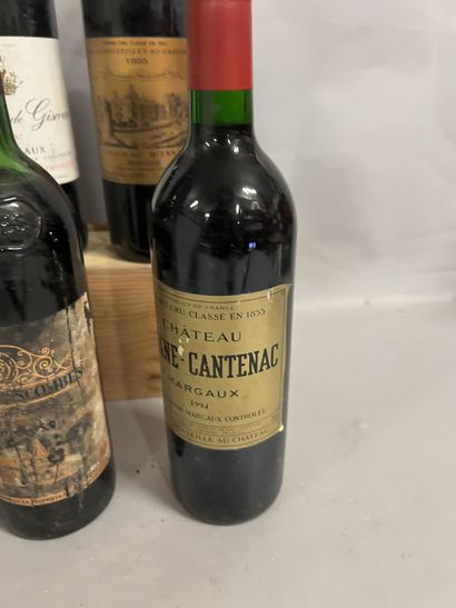 6 bottles MARGAUX DIVERS (2 Ch. Brane-Cantenac:...