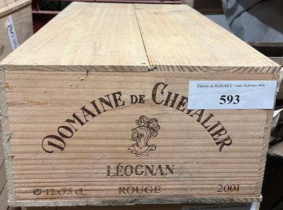 12 bottles Domaine DE CHEVALIER, Pessac-Léognan...