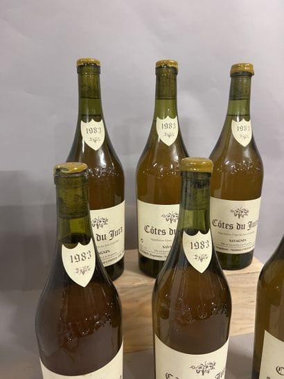 6 bottles COTES DU JURA Savagnin, M. Perron...
