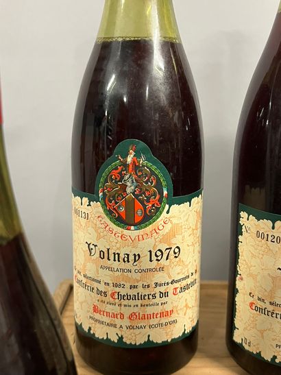 6 bottles VOLNAY B. Glantenay 1979 (5 LB,...