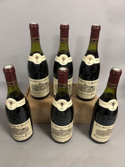 6 bottles CHATEAUNEUF-DU-PAPE 