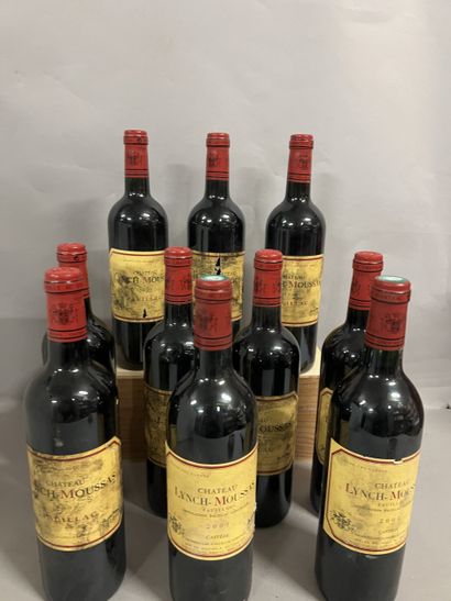 10 bottles Château LYNCH MOUSSAS, 5° cruPauillac...