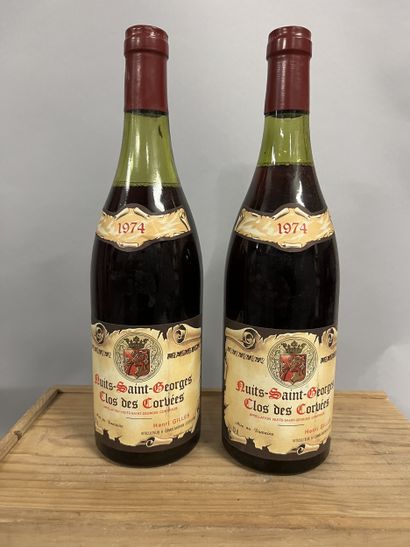 2 bottles NUITS-ST-GEORGES 