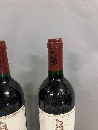 2 bottles Château LATOUR, 1° cru Pauillac...
