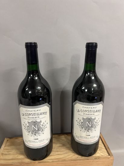 2 magnums Château LA CONSEILLANTE, Pomerol...
