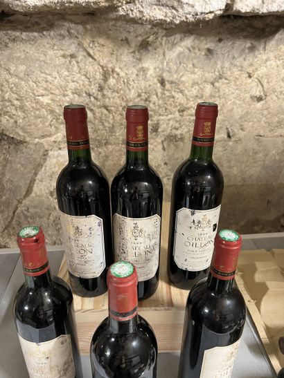 6 bottles Château DILLON, Haut-Médoc 1999...